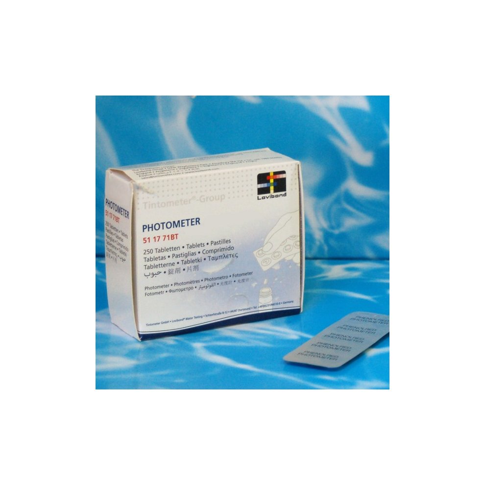 Lovibond Phenol Red Photometer 100 Tablets