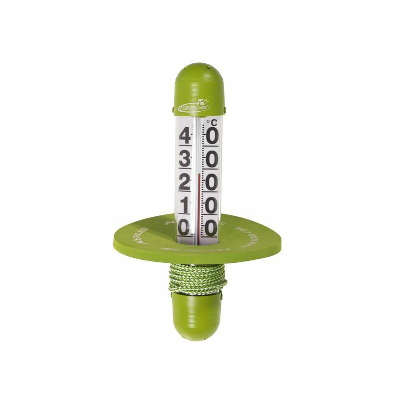 Thermomètre Géant De Piscine Kerlis - Ø 18 Cm H30 Cm - Vert - Vert