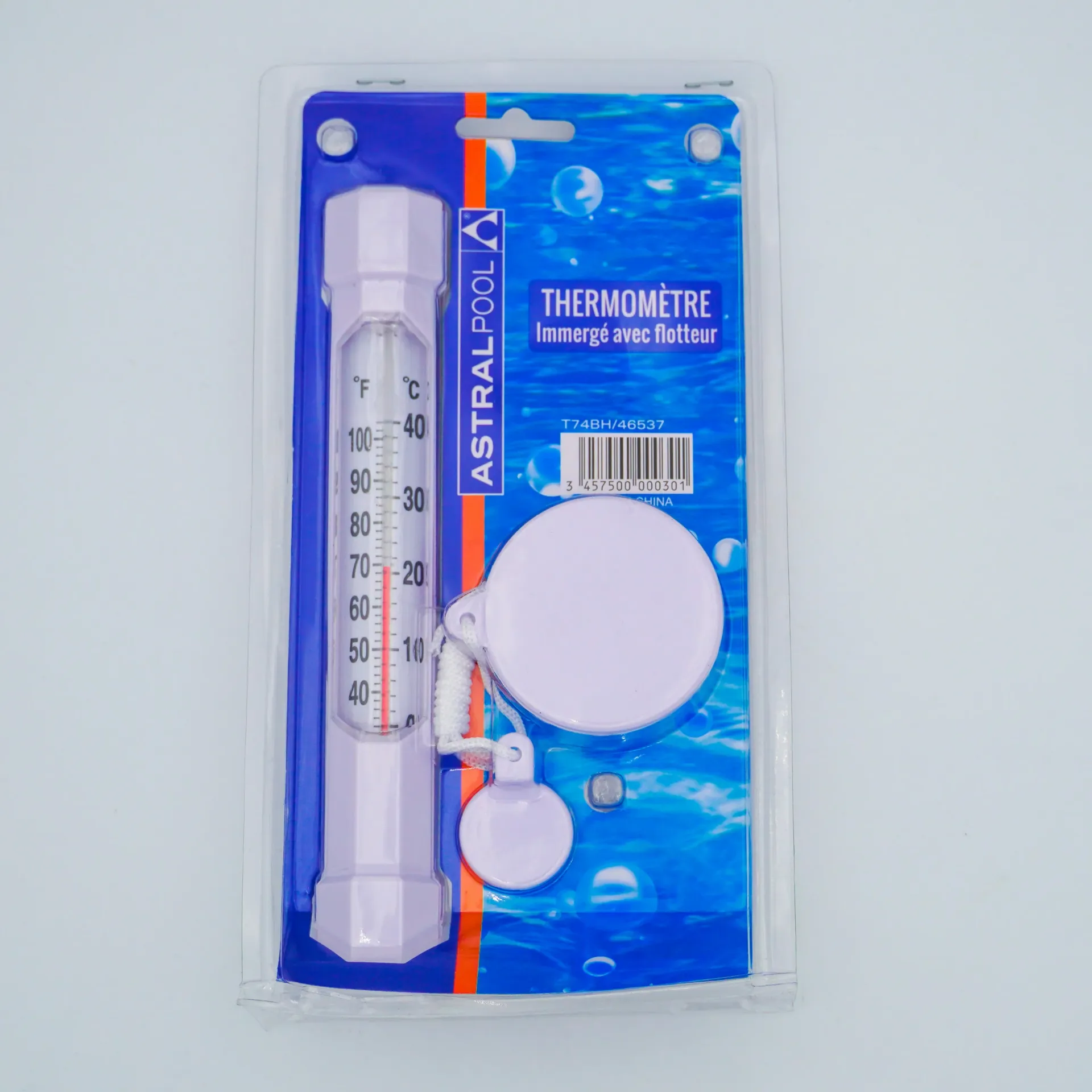 [T74BH/46537] Thermomètre cylindrique flottant 