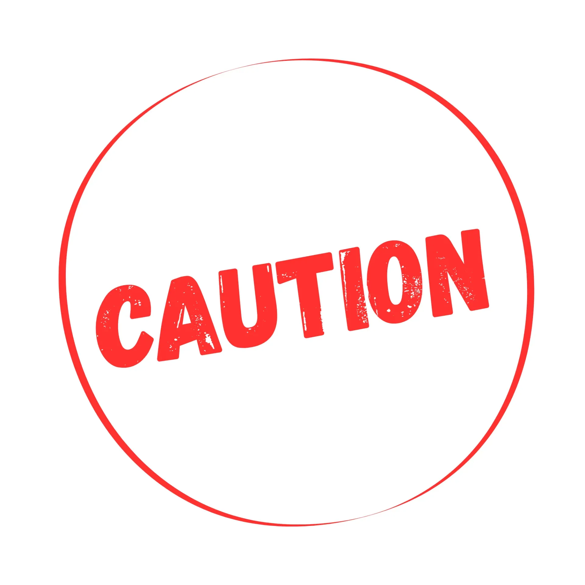 Caution bidon de chlore/PH + capuchon