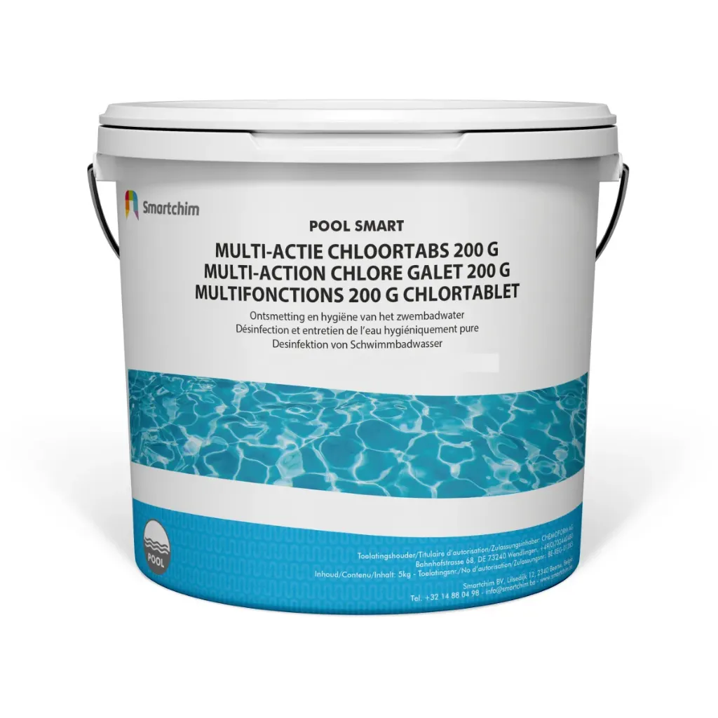 [PSMMULTITAB-5KG] Chlore en galet de 200g multi-action 5kg