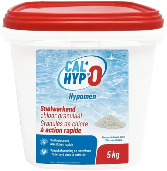 [05004069] Cal'Hyp'0 Hypomen  granulés de chlore 5 kg