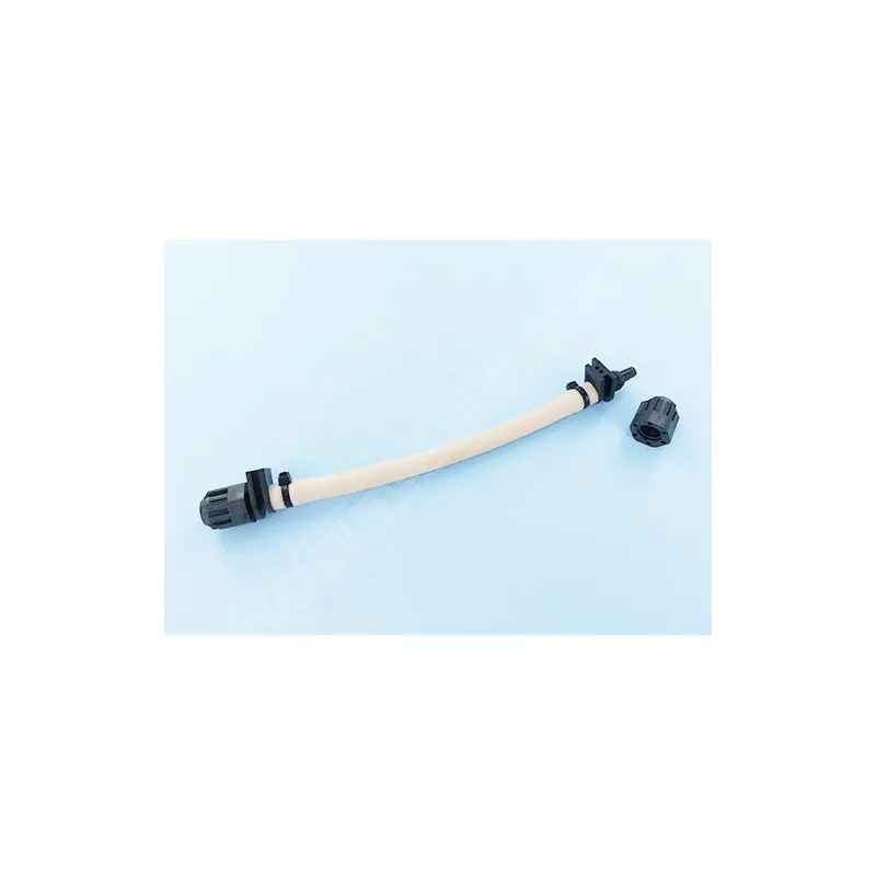[ADSP8000109] Tube santoprène - avec raccord 4x6mm - AQUA