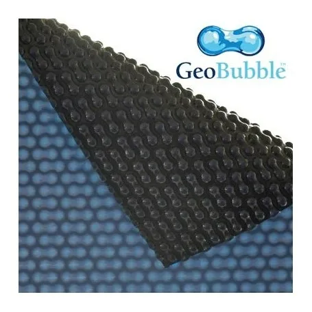 Couverture à bulles GEOBUBBLE 400µ blue/noir