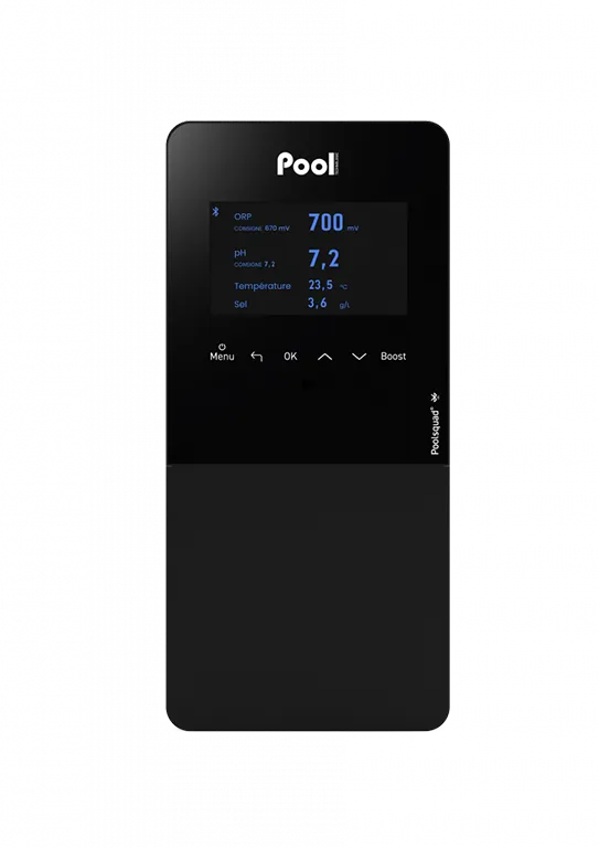 [ELPO23NPSP-G5NM08] Poolsquad Pro Électrolyseur de sel + régulateur pH + contrôleur ORP (Pro 8/40m³)