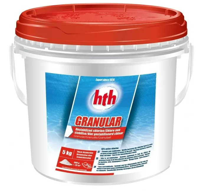 Chlore granule HTH 5kg