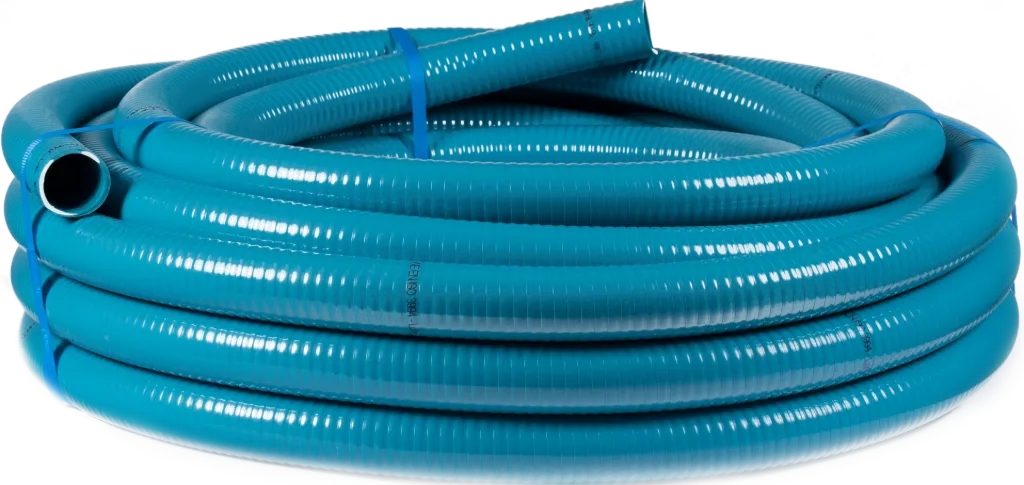 NOVOFLEX PVC Tuyau souple renforcé diam. 50mm. bobine 50m.