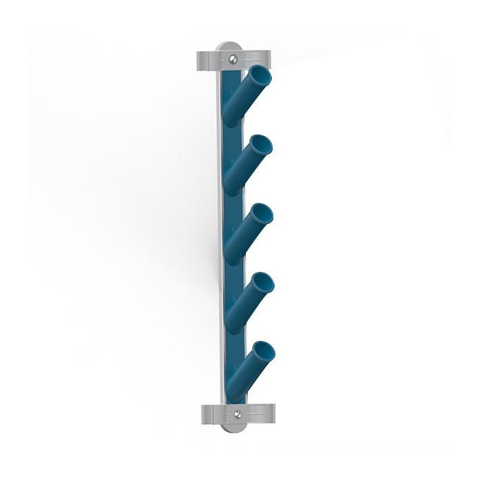 [T249/6/BLUE] Support Mural Pour Accessoires Blue Line