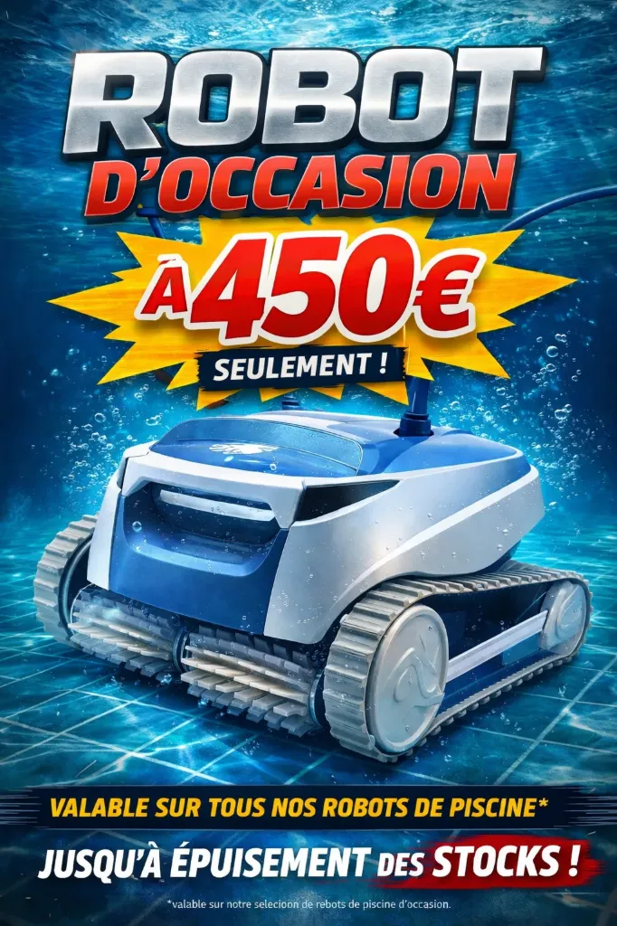 Robot d'occasion hors garantie, pas de reprise ni d'échange.