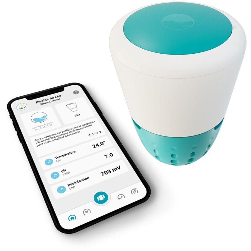 [04030001] Ico Pool V2 Analyseur connecté chlore/brome