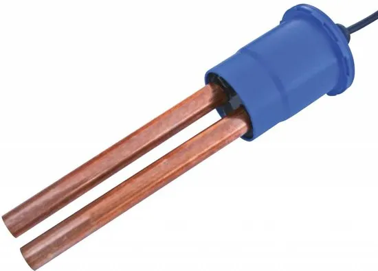 Jeu d'électrodes de rechange pour ioniseur de cuivre Blue Lagoon UV-C 75 W