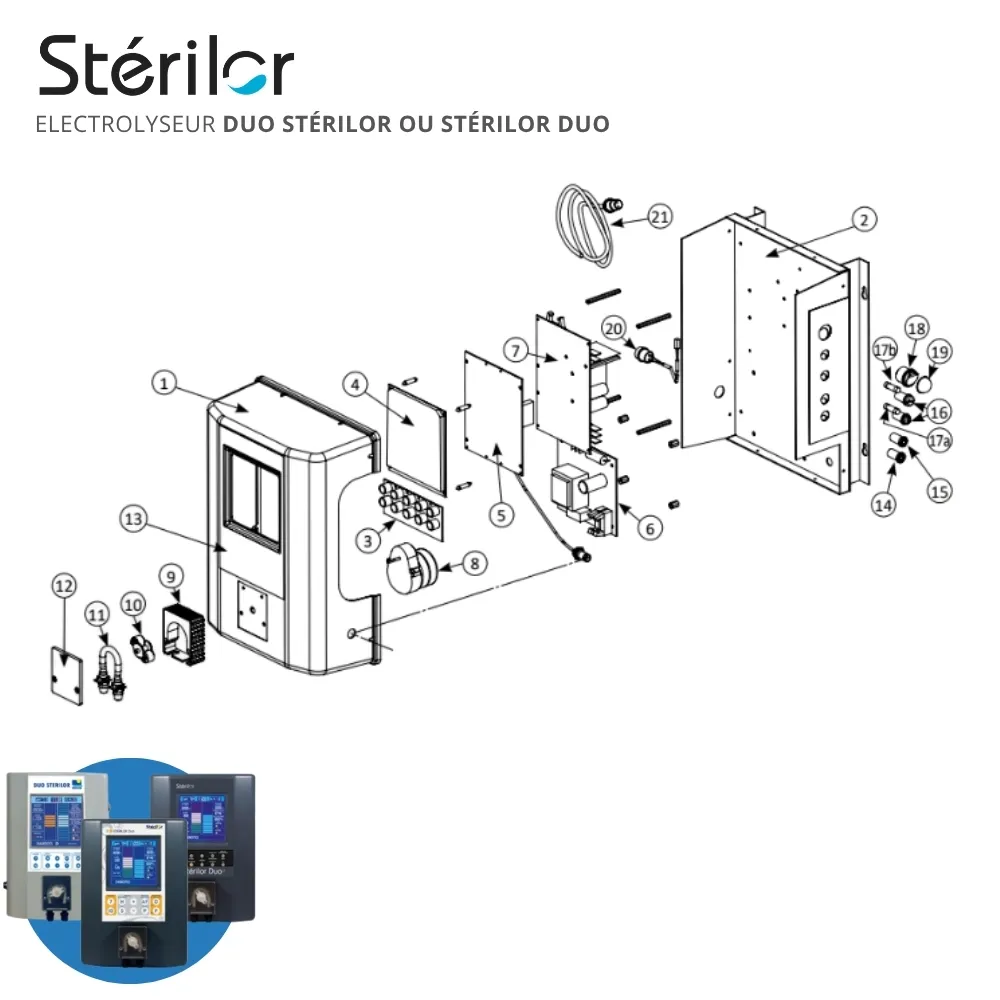 [CARO001009-CUAG] Carte commande Stérilor Duo Cu/Ag (no.5)