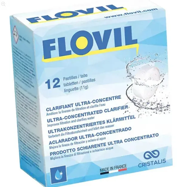 Clarifiant Flovil - Floculant -boite 12 pcs