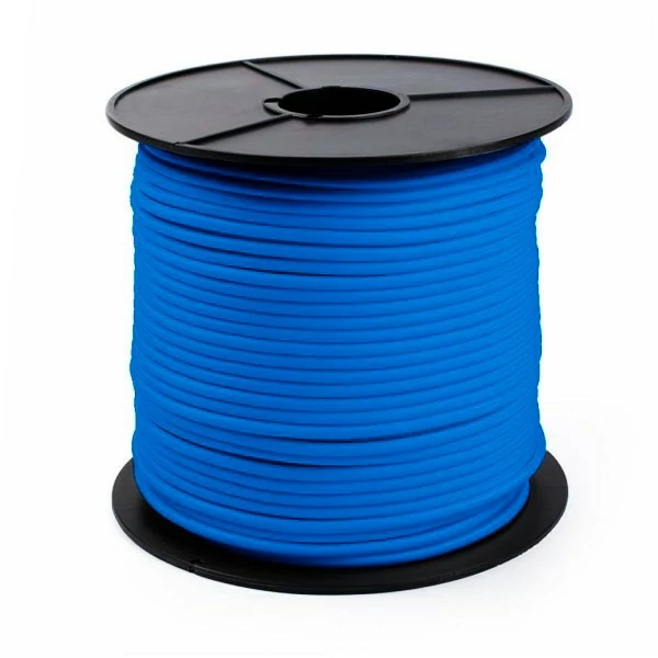 Corde élastique au mètre : 8mm Vert (1m)