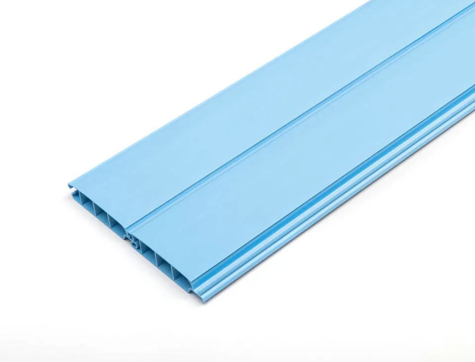 Lames de volet en PVC - Océa - Bleu Azur