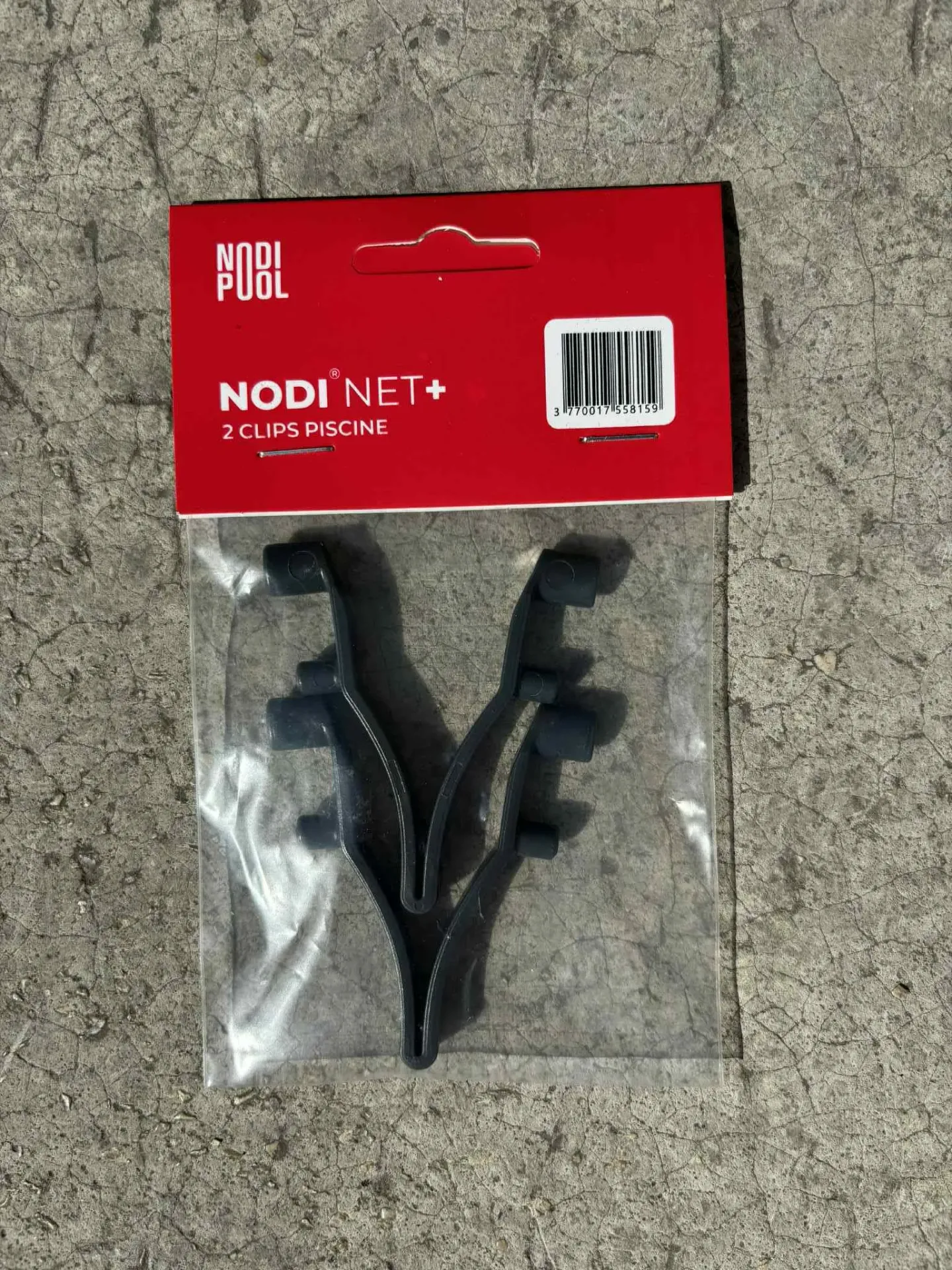 [NDV-400-0008 / NODINET5] 2 Clips de rechange Nodi Net+