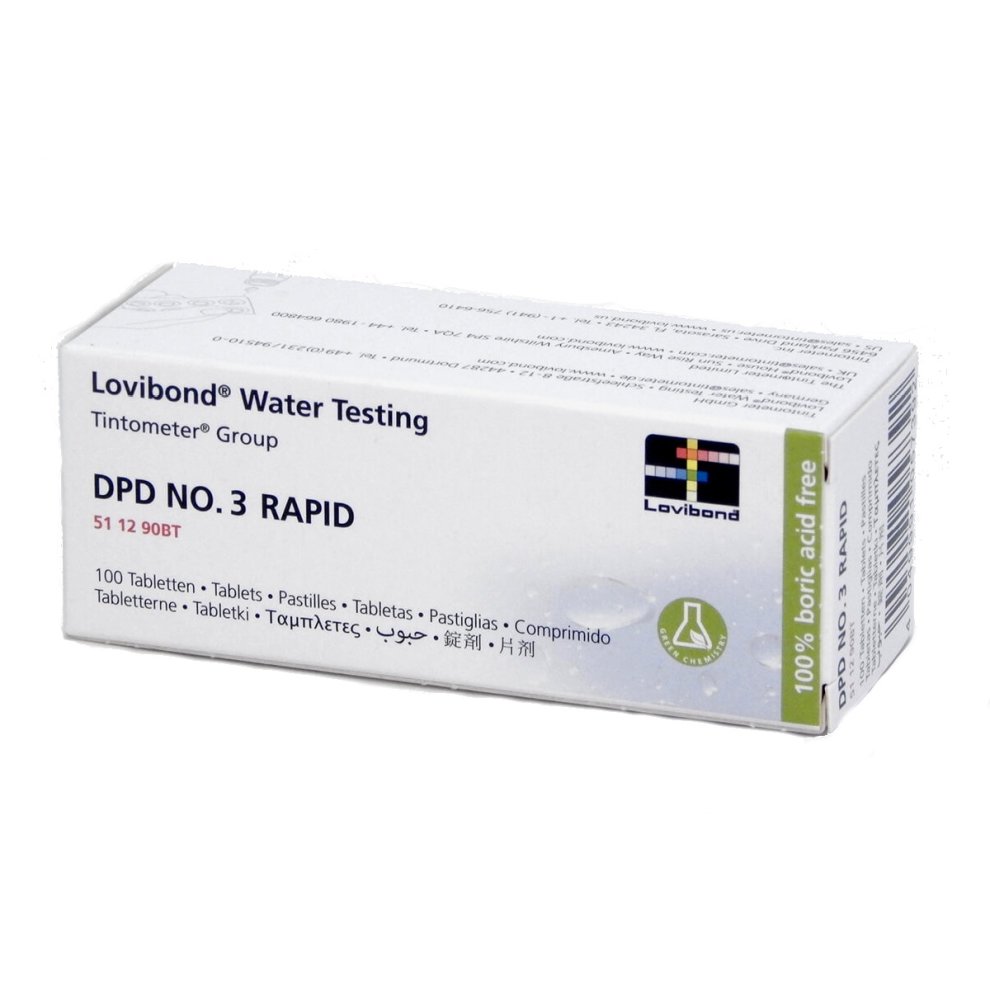 [511290BT] Lovibond DPD No.3 Rapid 