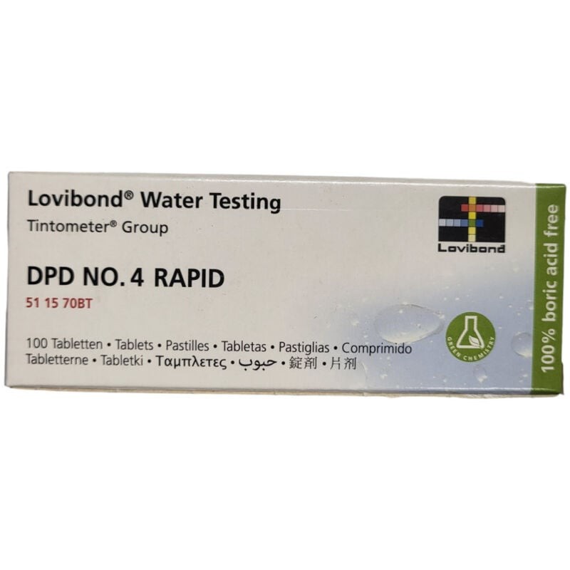 [511570BT] Lovibond DPD No.4 Rapid