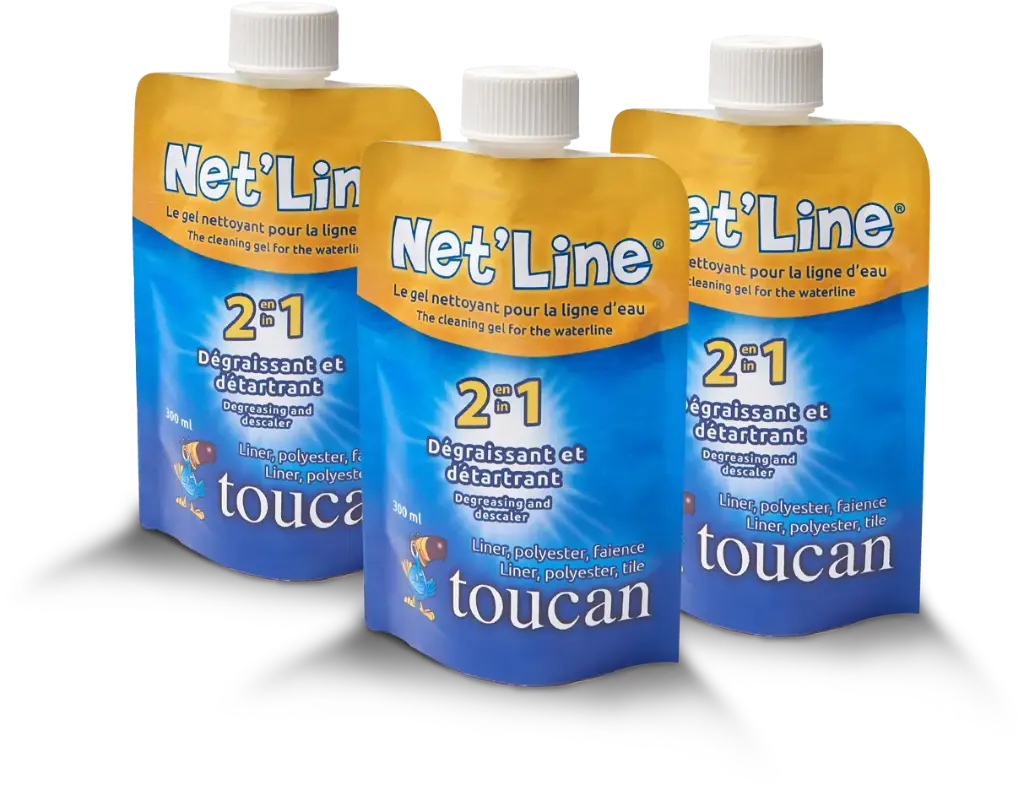 [TOU-400-0022] Net'Line-Gel Nettoyant Pour La Ligne D'eau