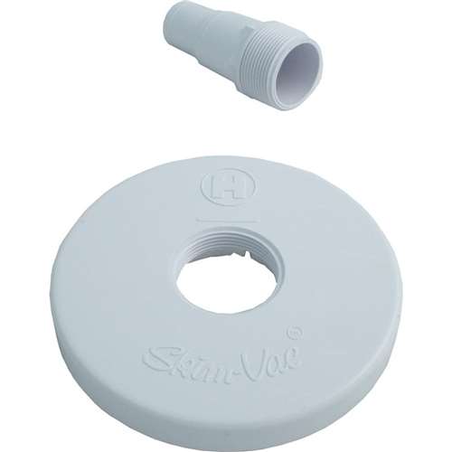 Skim-Vac De Luxe Droit 1,25" - 1"1/2 Avec Joint