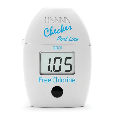 [HI7014] Pool Line Mini-photomètre Checker chlore libre/total (jusqu'à 2,50 mg/l)